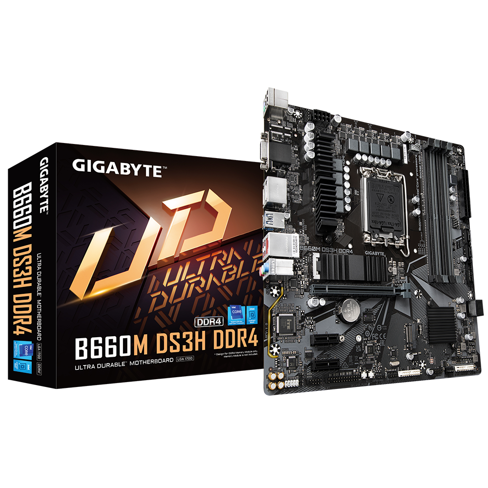 The GIGABYTE B660 DS3H DDR4 is a versatile motherboard designed for Intel CPUs, utilizing the LGA 1700 socket, and launched in January 2022. It offers