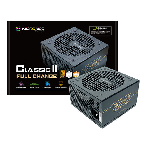 The Micronics Classic II Full Change 800W 80PLUS BRONZE is a robust and efficient ATX power supply unit introduced in June 2023.

Key features inclu